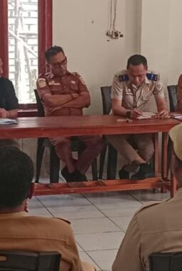 Kantor Pertanahan Muna Hadiri Rapat Koordinasi Penyelesaian Pertanahan di Desa Laiba