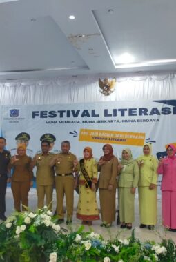 Festival Literasi Ke-1 Tingkat Kabupaten, Bupati Muna: Semangat Literasi, Fondasi Ciptakan Generasi Berdaya Saing