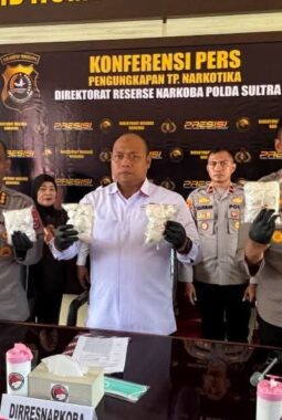Sinergi Warga-Polisi Gagalkan Peredaran 3 Kg Sabu di Kolaka, 1 Ditangkap