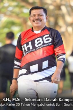 Jejak Karir Sekda Muna Eddy Uga, 30 Tahun Mengabdi Untuk Bumi Sowite