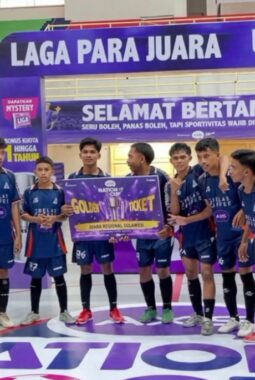 Back to Back! Futsal Pelajar SMAN 2 Raha Taklukkan SMAN 21 Makassar 2-1, Kembali Juara Regional Sulawesi