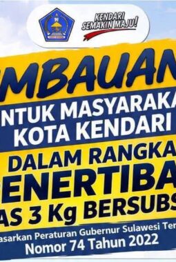 Penertiban Gas 3 Kg di Kendari Dimulai, Pedagang Eceran Diberi Waktu Hingga 4 Oktober