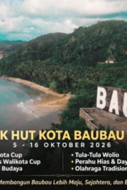 Semarak HUT Baubau ke-485, Gelar Sejumlah Perlombaan Hingga Atraksi Bahari