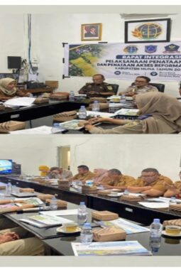 Kantor Pertanahan Muna Gelar Rapat Integrasi Reforma Agraria: Dukung Perpres 62/2023