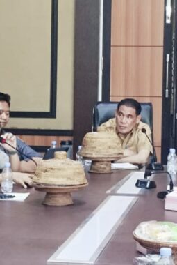 Rapat Tata Batas Yonif TP, Kantah Muna Perkuat Sinergi Dengan Pemkab
